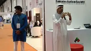 Dr Venkat Reddy, Scientist, AUS-UAE meeting with Emirates Autism Society, Dubai World Trade Center