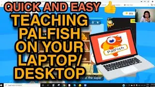 How to teach Palfish on your laptop or desktop!