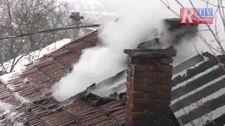 RTV Doboj - Zapalilo se potkrovlje kuće 26. 2. 2018. Doboj