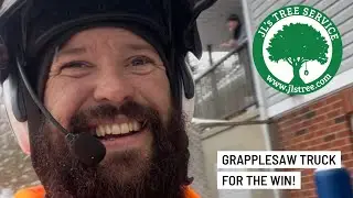 How effective is a Grapplesaw Truck? Watch to see what our client thinks of the new rig!!