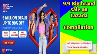 9.9 lazada big brands sale compilation