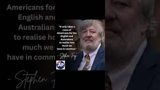 Stephen Fry sparks debate on shared ties between Brits, Aussies, and Americans 🇬🇧🇦🇺🇺🇸