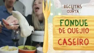 Fondue Caseiro de Queijo R&aacute;pido e F&aacute;cil - Receita de Quinta CQC