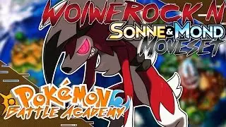 WOLWEROCK NACHT COMPETITIVE MOVESET GUIDE - POK&Eacute;MON SONNE & MOND TUTORIAL | BATTLE ARENA ACADEMY