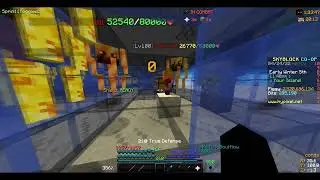 DROPPING THE SECOND INFERNO VERTEX ON THE SERVER! | Hypixel skyblock