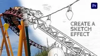 Create a SKETCH EFFECT in Premiere Pro