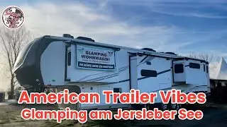 Glamping am See:NEU!!! US-Trailer Traum am Jersleber See #camping #urlaub #deutschland #neu 