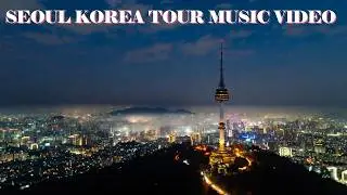 Seoul Travel Vlog with EDM 🎧 | City Lights & Korean Vibes