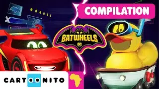 Redbird vs Ducky Compilation 🦆 | Batwheels | Cartoonito Africa