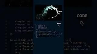 three js particle cursor animation #shorts #programmingtt