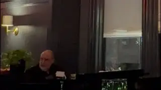 Tony Aiardo plays the piano and sings at the Union League