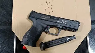 Action Air : ICS Sar9 x Hop up bucking เสือปืนซิ่ง ก็แม่นดิค้าบ #airsoft #bbgun #ipscshooting 