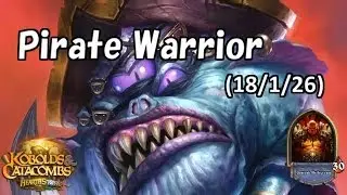 [Hearthstone] Pirate Warrior No Commentary (2018/1/26)