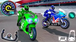 Bike Racing Tracks Simulator - Moto Bike Motorcrose Impossible Driving 2026 - Android Gameplay  