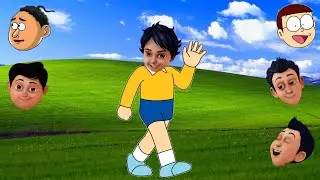 Cartoon Nobita wrong Head funny Puzzle || Doremon || Vir || The funny puzzle