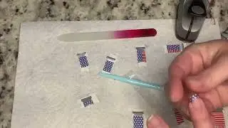 Red, White and Belle French Tip Mani with Color Street Nail Polish Strips