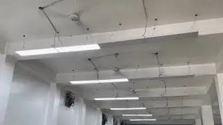 KDK & Universal Industrial Ceiling Fans At Former Food Supply Store/Future Variety Store
