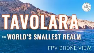 Tavolara, Sardegna - Italy | FPV exploring the cliffs of the world's smallest kingdom