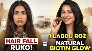 Stop Buying Biotin! ❌ Eat 1 Laddu Everyday for 10x Hair Growth 😱