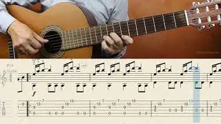 Es si tu n'existais pas | Tabulature | Joe Dassin (перезалив, громкий звук)