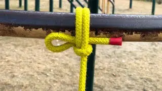 Great Practical Slip Hitch Knot 👍
