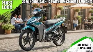 2026 Honda Dash 125 With New Colours Launched In Malaysia - Price From RM6.5k -Explained All Details