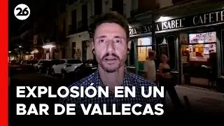 💥 EN VIVO - ESPAÑA | Hay 25 HERIDOS por una EXPLOSIÓN en un BAR en MADRID