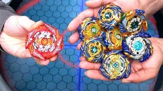 DEATH SOLOMON vs ALL FAFNIR BEYS | Beyblade Burst Sparking Super King