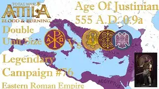 TW: Attila - Age of Justinian 0.9a 555 A.D. - #76 - Justinian's Glory - War Garamantes/Slavenoi