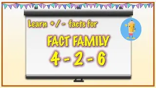 Fact Family 4-2-6