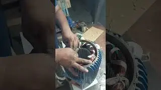 motor coil binding