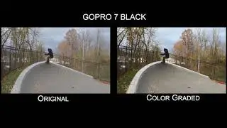 Go Pro Hero 7 Black/ Color Correcting a skate video 2020