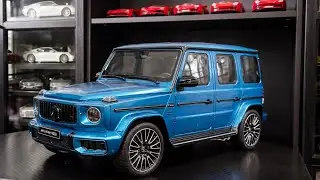 Обзор и распаковка модели Mercedes G63 в масштабе 1:18 от GT Spirit.