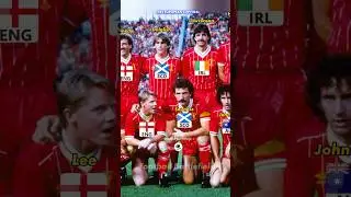 Liverpool squad vs AS Roma Final European Champion Club&rsquo;s Cup 1984🔥Nations❤️#liverpoolfc #ucl #lfc