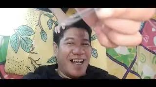 PULLING SILVER-GRAY HAIR.