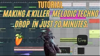 MAKING A KILLER MELODIC TECHNO DROP IN JUST 20 MINUTES -FL Studio & Ableton Project (Serum 2 & MIDI)