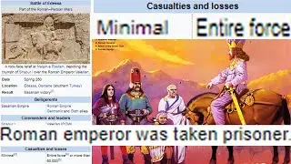 Decisive Sassanid Victory meme - Battle of Edessa