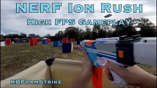 NERF WAR Ion Rush Gameplay: Southern Maryland House of Nerf 10-19-19