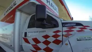 U-Haul Ford F-650 Super Duty Trimline 26 Foot Truck from Bill Henry, Gila Bend, Arizona, GOPR0677
