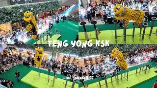 [4K] SG 腾勇关圣宫 Teng Yong - The Seletar Mall 1st SG-MY Acrobatic Lion Dance Championship 07.06.2025
