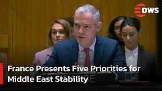 FULL SPEECH: France Outlines Roadmap for Gaza Peace at UNSC | DWS News | AC1F