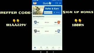 OneAd 2nd app Fantasy same Dream11//big income 11level