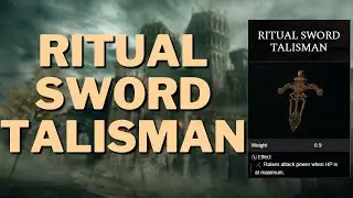 Elden Ring: Ritual Sword Talisman Location Guide