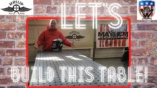 Mayhem Metal Works Weld Table Build