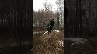 My first double barspin Mtb