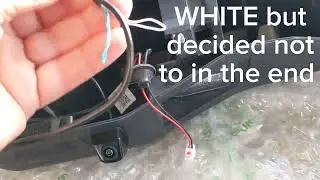 Установка камеры заднего вида AliExpress MG4 SE &mdash; Часть вторая
