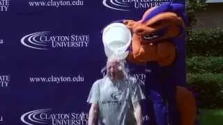 Clayton State University President Tim Hynes #ALSIceBucketChallenge