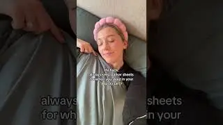 IYKYK 💀#bedsheets #luxurysheets #luxurylife #morningroutine #coolingsheets #sleeptips