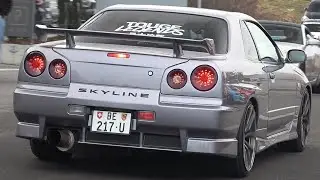 Ace Caf&eacute; Lucerne: JDM Season opening 2025! R34, Rocket Bunny GT86, MX5 Club, 350Z, Sunny GTi-R