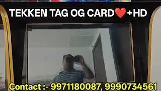 TEKKEN TAG OG CARD❤️+HD IN ARCADE CABINET